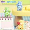  Original Love Bear Micro Light Daily Series Cute Grain Blind Box Anime Character Model Collection Toys Gifts