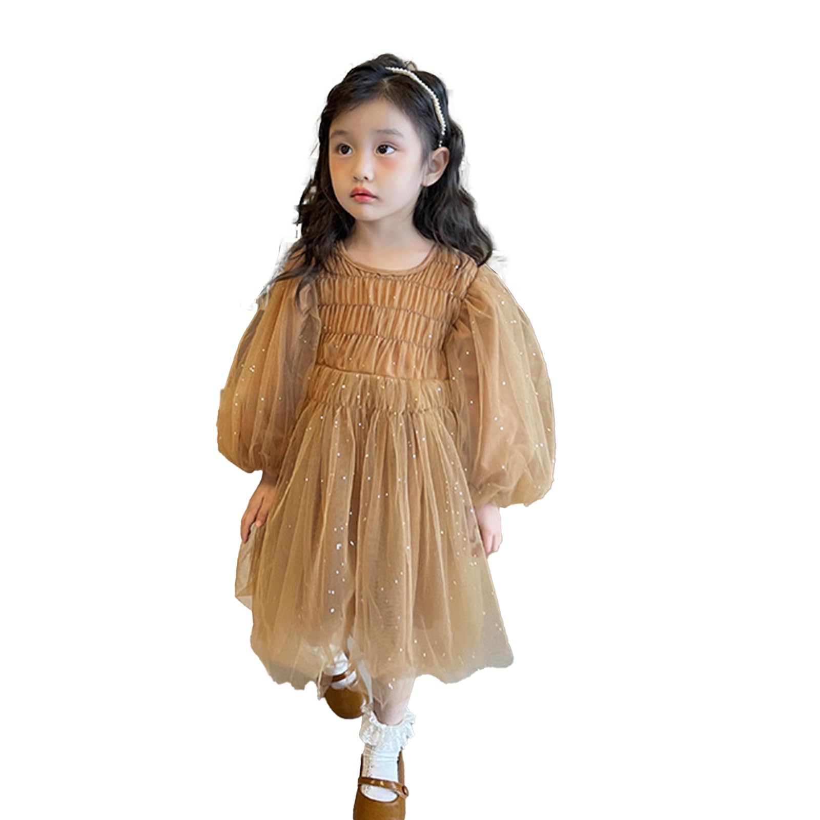 

SLINX Tulle Floral Long Princess qz15 Girls Dress, Kids Dress, Skirt, Sequins, Print, Embroidery, Wedding, Spring, Autumn, Sleeves, Cute, Stylish,