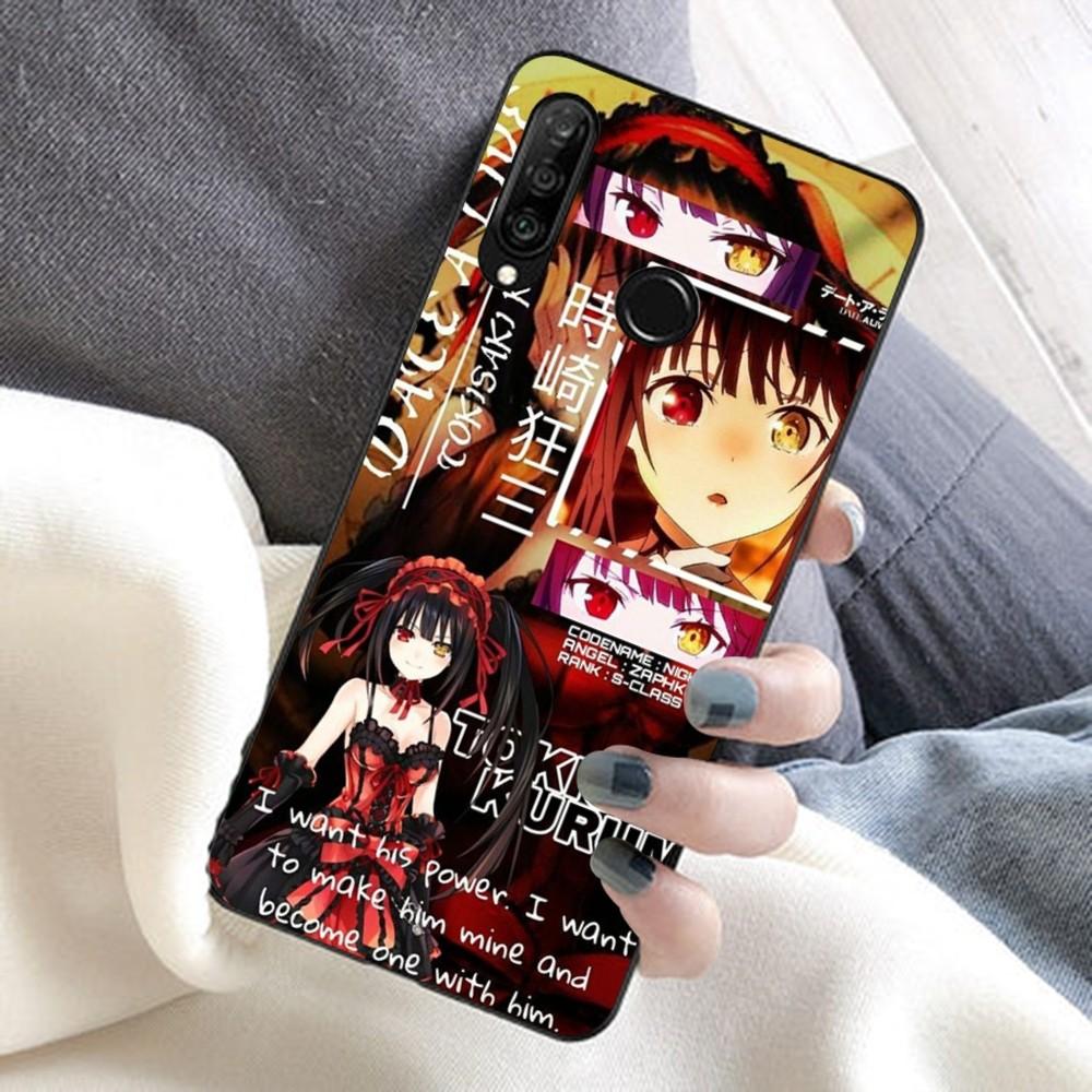 Date A Live Kurumi Tokisaki Anime Phone Case For Huawei Honor 10 lite 9 20 7A 9X 30 50 60 70 pro plus Soft Silicone Cover