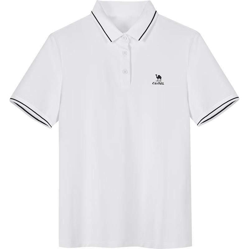 Camel Quick-Dry Performance Polo Shirt M