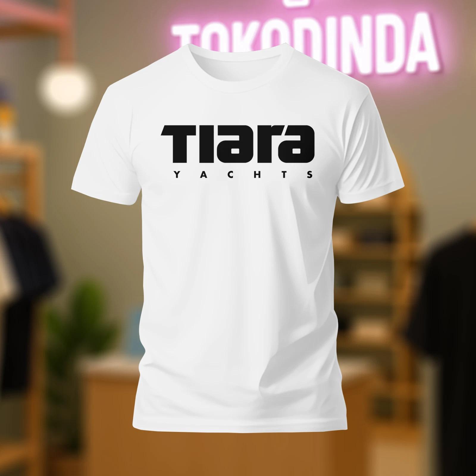 Men s and Women s T-shirts TIARA Boats Yachts logo T-Shirt S-5XL L