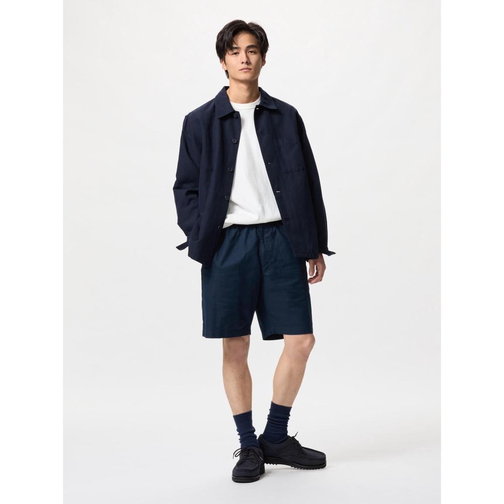 Uniqlo Japan Linen Blend Easy Shorts