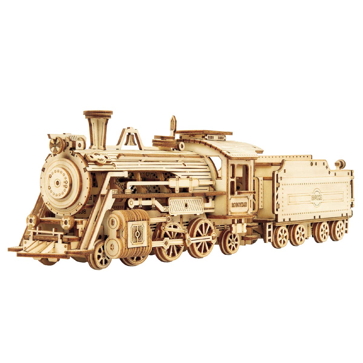 

Официальное руководство по эксплуатации Robotime 3D Wood Puzzle MC501 Грузовой паровоз Tsukurunsu® [Продажа в Японии/Японский язык включен]
