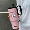 High-Capacity 316 Stainless Steel Insulated Cup with Straw