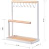 Wooden Jewelry Stand Multifunctional Jewelry Organizer Jewelry Display Stand
