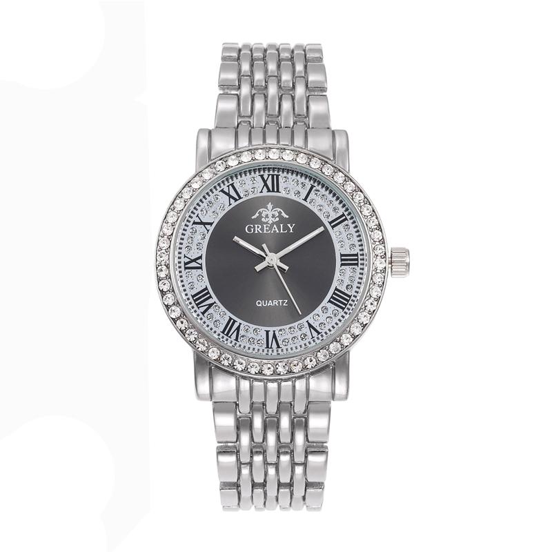 New Fashion Women Watches Stainless Steel Watch Clock Couple Watch Roman Scale Men Wristwatch Relogio Feminino Lovers Gift Watch