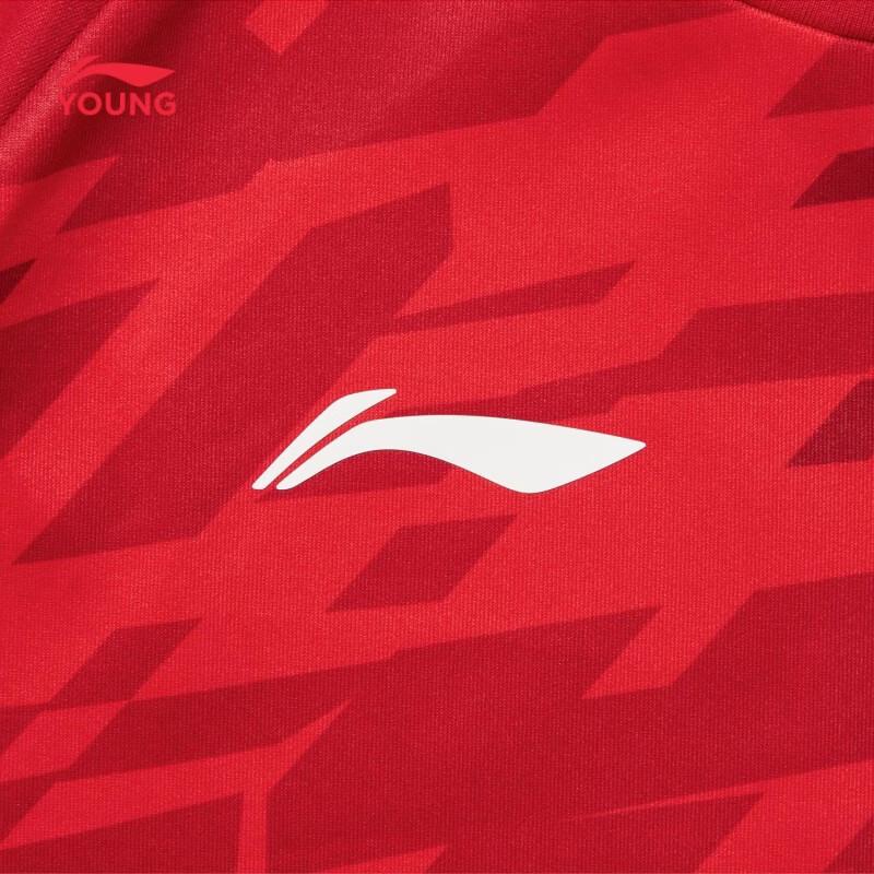 Li-Ning Kids' Professional Football Long-Sleeve Performance Tee