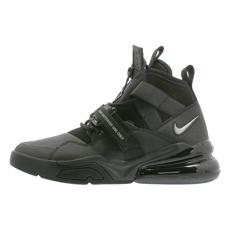 

Nike Air Force 270 Utility Черный Металлик Серебристый 38.5