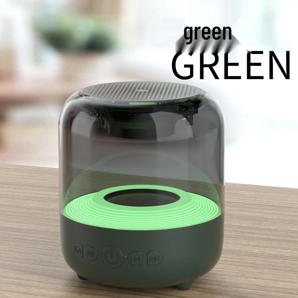 AI Bluetooth Smart Speaker with Stereo Sound and Colorful LED Lighting