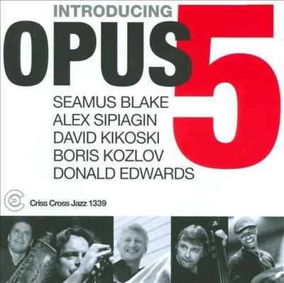 CD OPUS 5 - Introducing Opus 5 CRISS1339CD Criss Cross Jaz 2011 Netherland Jazz Used