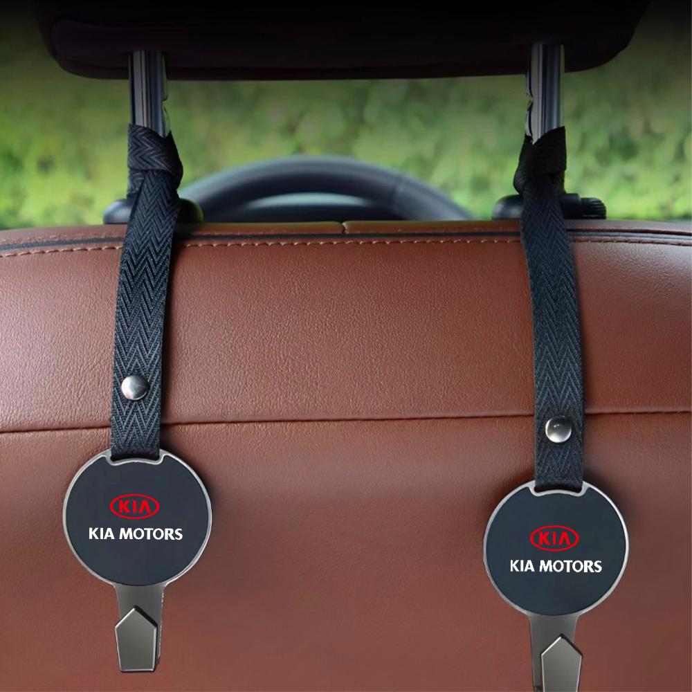 Metal Car Seat Back Hooks Headrest Storage Hook Accessories For KIA Sportage Ceed Sorento Cerato Optima Picanto Rio Soul K5 K3 MT8