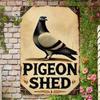 Metall-Wandschild im Retro-Stil für die Heimdekoration