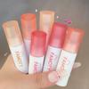 Matte Velvet Lip Mud Gloss: Dual-Use Lip and Cheek Whitening Lipstick, Moisturizing, Non-Stick Cup