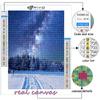 5D Diamond Painting Snow Scene DIY Diamond Embroidery Rhinestone Home Decoration