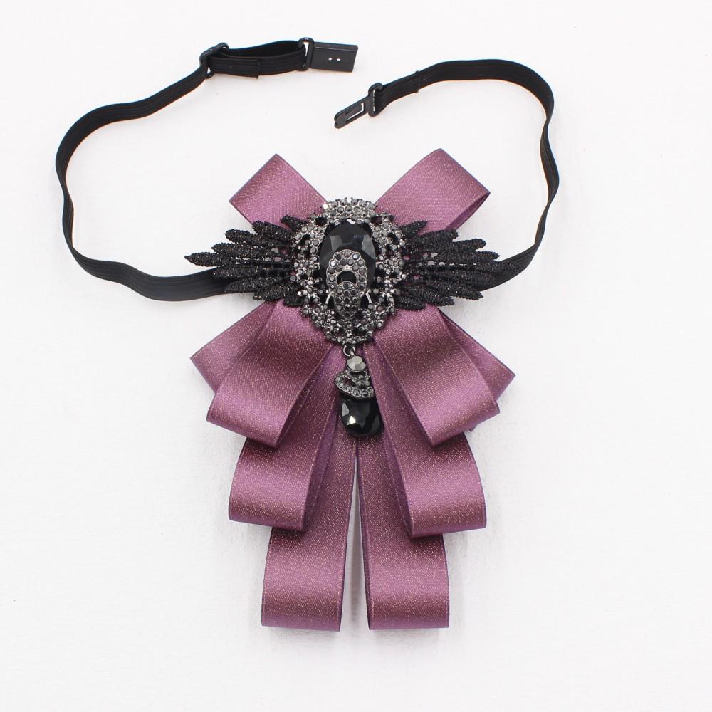 European American Style Men's Wedding Formal Wear Bow Tie with Shirt Lapel Flower Accessories - TS296