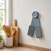 4xPot Lid Holder Stand WallMounted Storage Adhesive Type Kitchen SpaceSaving