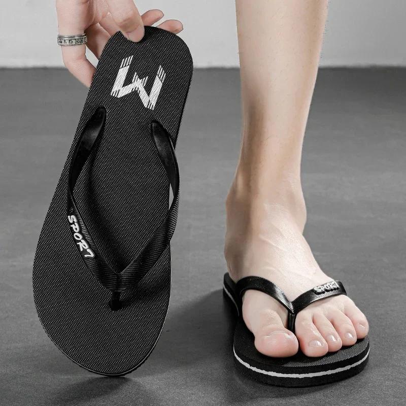 Men's Flip Flops for Man House Slippers Man Summer Shoes Men Original Men's Comfortable Slipper Slippers Walk Around Home Flop