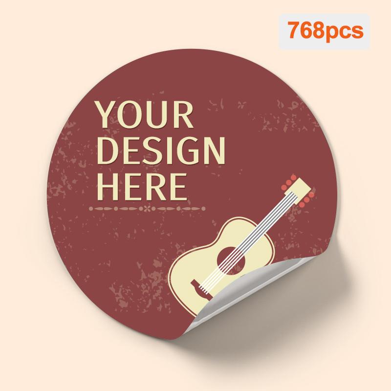 Individueller Foto-Stickerdruck - Bild hochladen für personalisierte wasserdichte Aufkleber, Geburtstag/Jahrestag/Markenwerbung