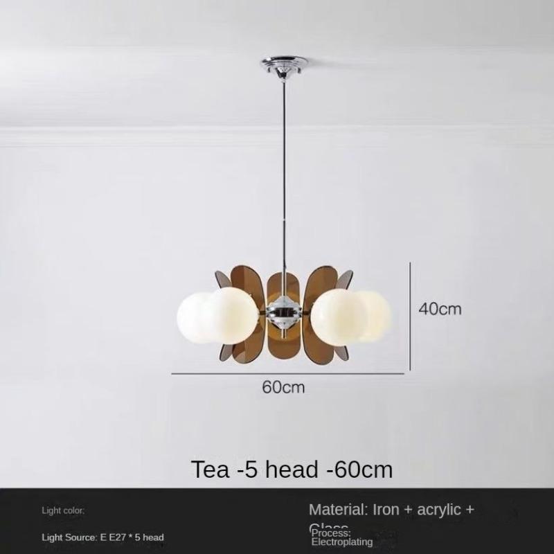 Kreise Kronleuchter Magische Bohnen Hängelampe Kreative Vintage Glaslampe Esszimmer Home Küche Insel Lichter