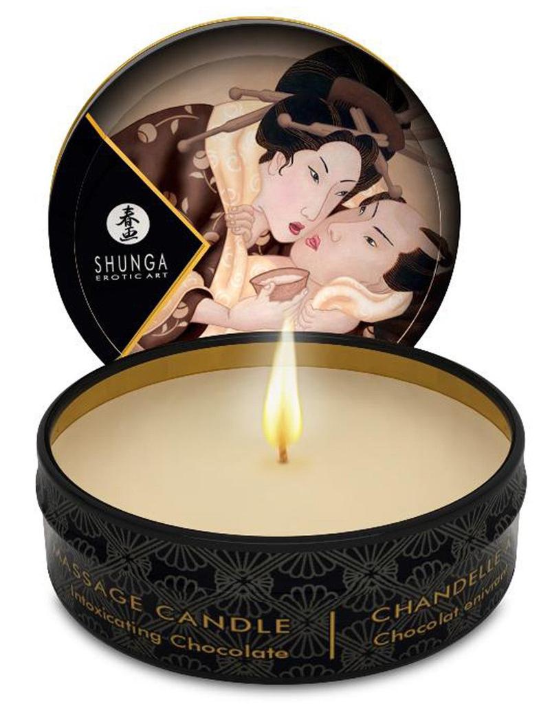 Mini Bougie De Massage Chocolat 30ml Cc864609