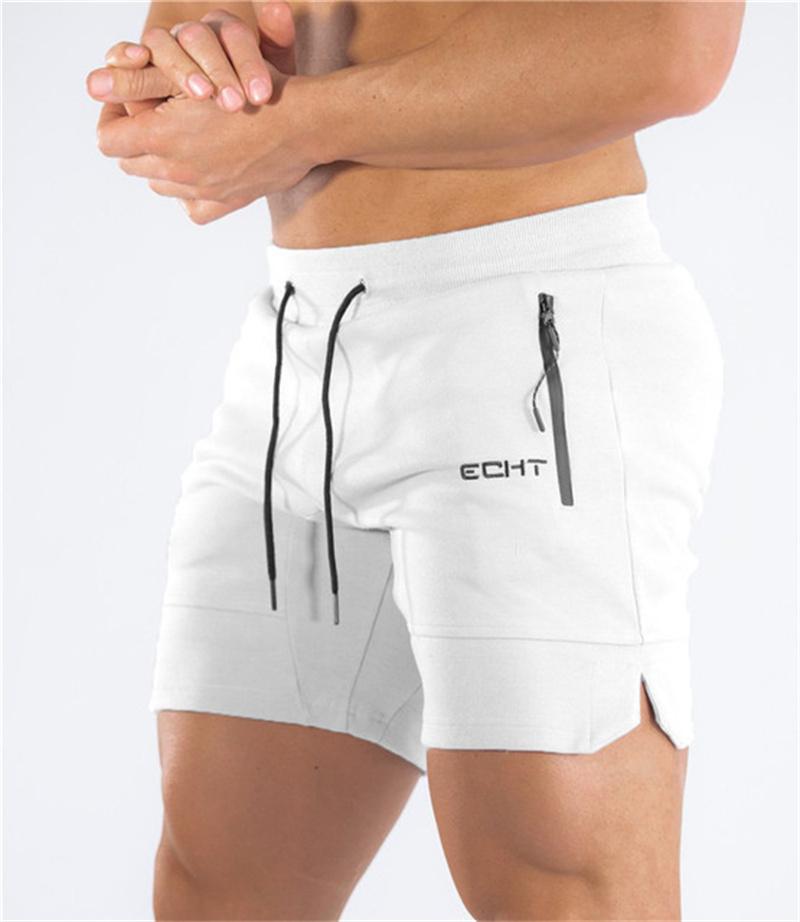 Heren joggingbroek met ritszakken, fitness, sportshorts, heren zomer hardloopbroek, korte broek, heren jogger, mesh workout, strandsport, korte broek