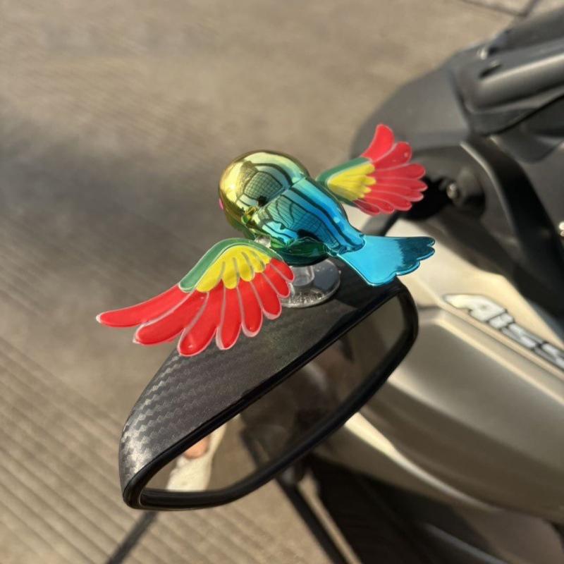 

Little Bird Flight Companion Creative Decoration for Motorcycles And Cars - Unique Styling Accessory