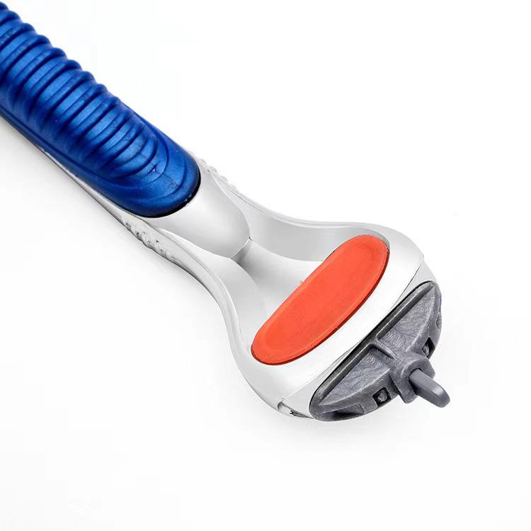 German 5-Layer Manual Razor for Men - Premium Beard Blade and Holder.
