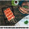 BESPORTBLE Stainless Steel Salt Block Holder for BBQ - Grilling Tray with Non-Slip Handle, Heat-Resistant Salt Plate Stand for Steaks, Roasting,