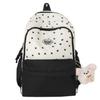 Schoolbag New High-value Japanese Schoolbag Ins Niche Sweet and Cute Star Backpack Junior High School Students Lightweight Backpack