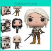 The Witcher 3 Wild Hunt Funko Pop Ciri Geralt Yennefer Mini Figure Doll Toy Kids With Box