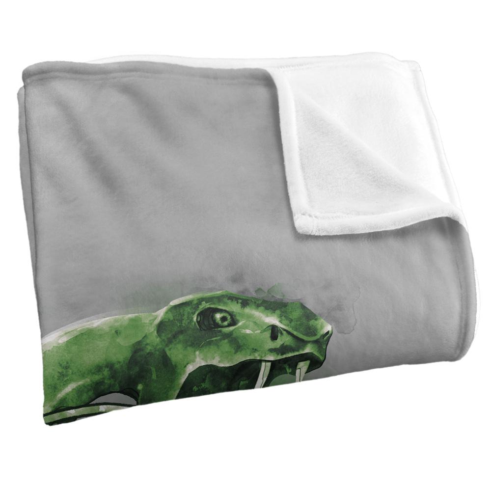 HARRY POTTER Slytherin Ink Splatter Blanket