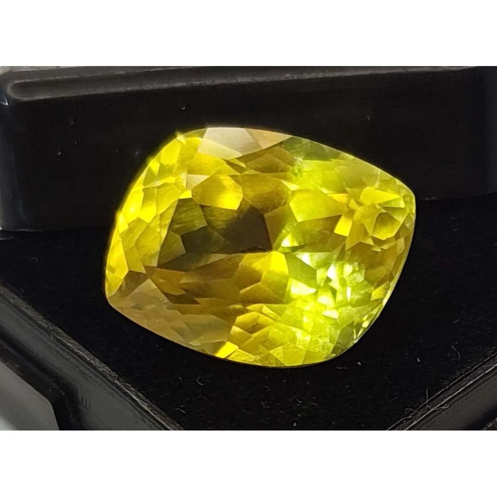 Fabulous Yellow Sapphire Natural Fancy Cut 14-16 Ct Certified Loose Gemstone