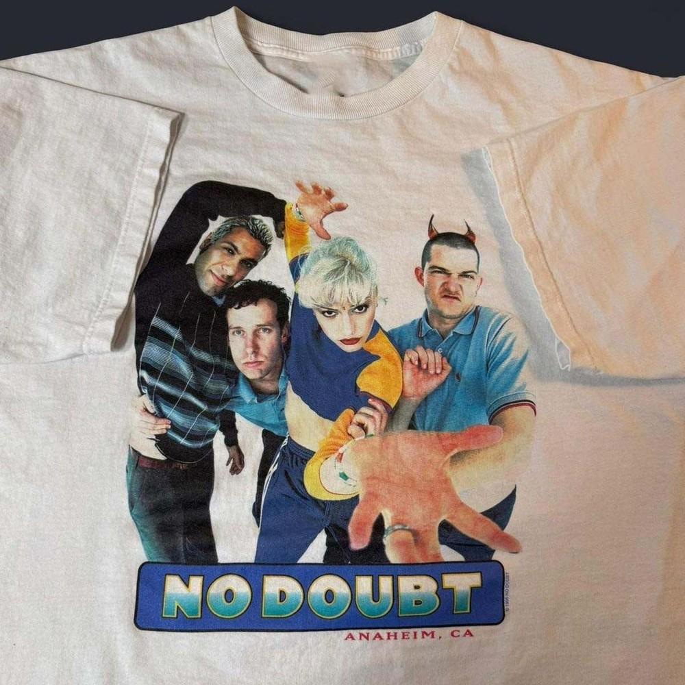 Vintage 1990s Rare No Doubt Graphic Band TShirt Full Size PNA_041  Unisex T-Shirt XXL