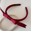 Thin Bow Headband Non-Slip Women Hairband Elegant Balletcore Hair Band  Student