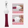 Soft Cartoon Keychain Lipsticks Cover Hygienic Silicone Makeup Tool Portable Beauty Essential For Girls