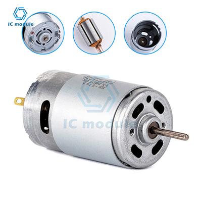 7512 High-voltage Motor Lithium Electric Hand Drill Motor High Speed DC Motor 220V High Speed Micro Motor Power Tools