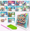 DIY 2026 Calendar DIY Diamond Painting Art Kit Diamond Painting Kit DIY Diamond Art Desk Calendar for Home Office School
