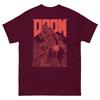 Doom Red Sketched Cover Art Retro Video Game TShirt