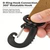 8Pcs Garage Door Banners Clip for Easyly Installation Protects Surfaces Adjustable for Various Decoration Size