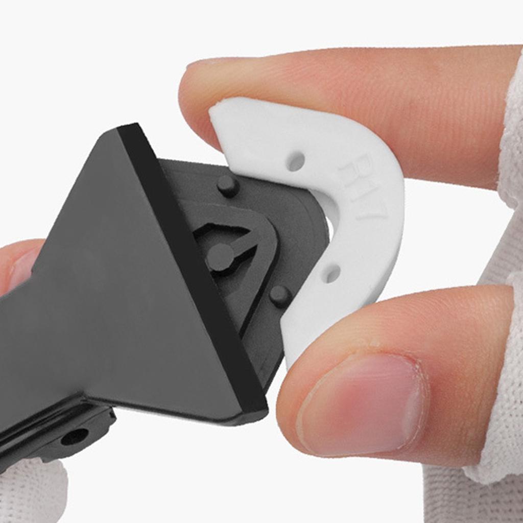 Multi-Function Scraper Tool with Multi-angle Head for Wall Corner Caulking Glass Seam Sealing