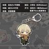 Transparent Jujutsu Kaisen Acrylic Keychain, UV Double-sided Print Cartoon Bag Pendant