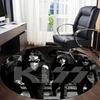 1pc KISS Band Office Round Area Rug, Under Office Chairs Bedroom Living Room Home Decor  A1016305
