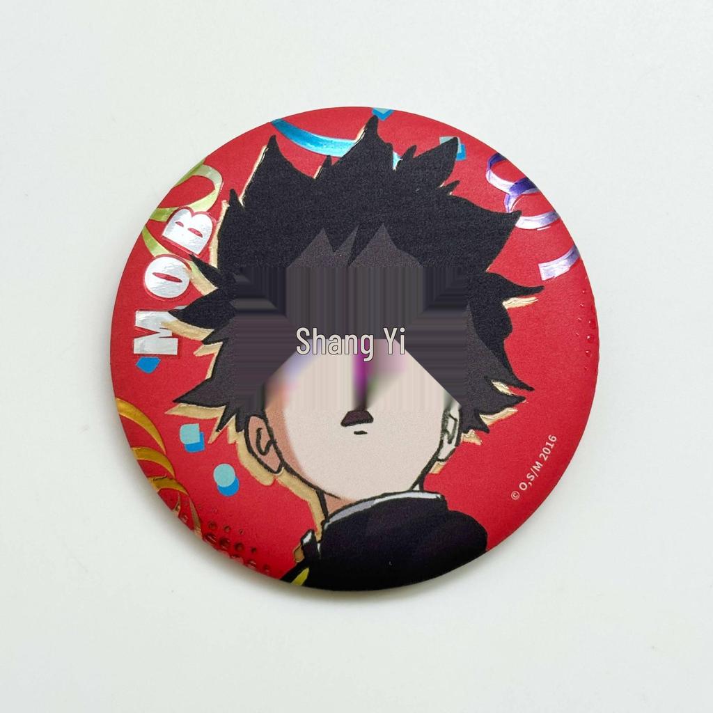Authentisches Mob Psycho 100 EKB Erleichterungsabzeichen: Reigen Arataka & Shigeo Kageyama