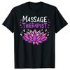 Lustiges Masseurtherapeut Grafik T-Shirt Damen Modisches Lässiges T-Shirt Grafik T-Shirts Ästhetische Kleidung Sommer Streetwear
