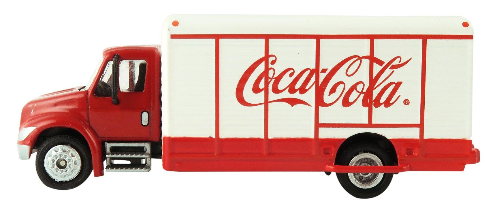 

KOKUSAI BOEKI Series Beverage Delivery Truck Metal Body Chassis Scale 870001 Coca-Cola & 1/87
