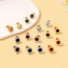 Elegant European Zirconium Titanium Jewelry Set - Necklace, Earrings & Bracelet