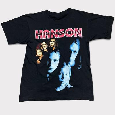 T-shirt Vintage Hanson Tee Unisexe Pour Hommes Femmes Taille S-4XL S240 T-shirt Unisexe