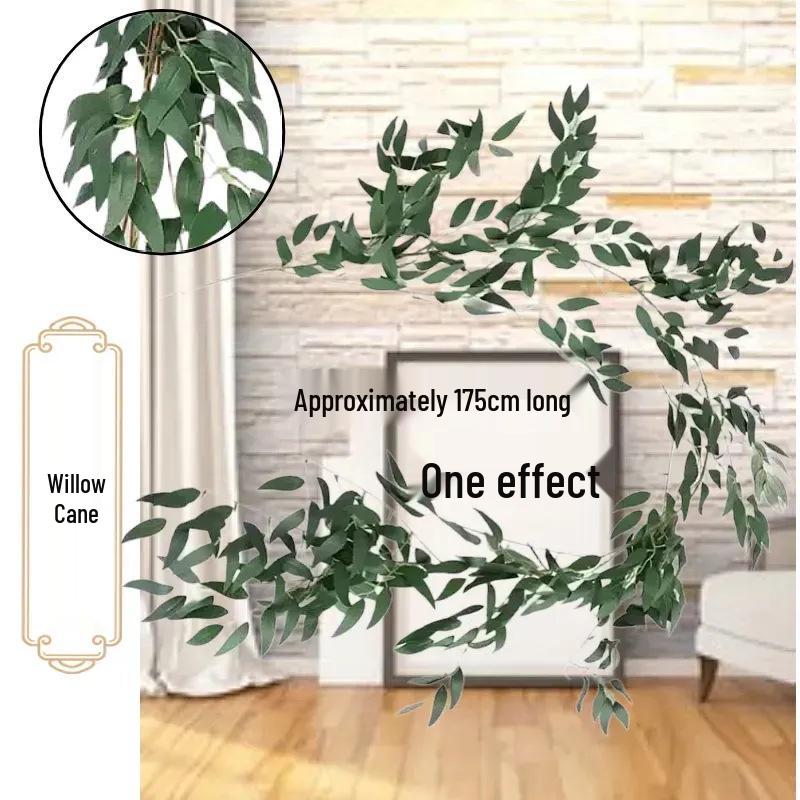 Artificial Eucalyptus Willow Vine for Indoor/Outdoor Wedding Decor & Landscaping