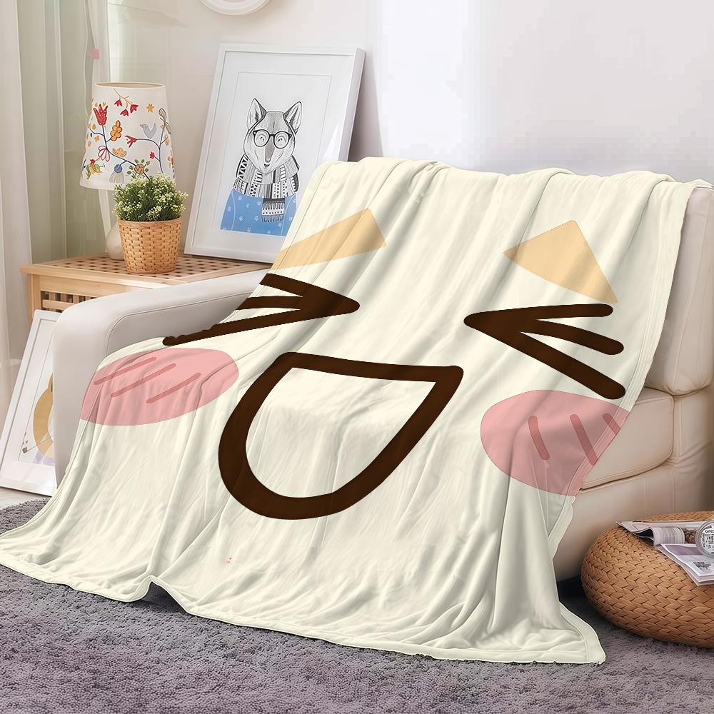 Cartoon cute Inoue Toro Blanket For Sofa Office Bed Plane Travel Sleep Read Relax Camping Soft And Warm
