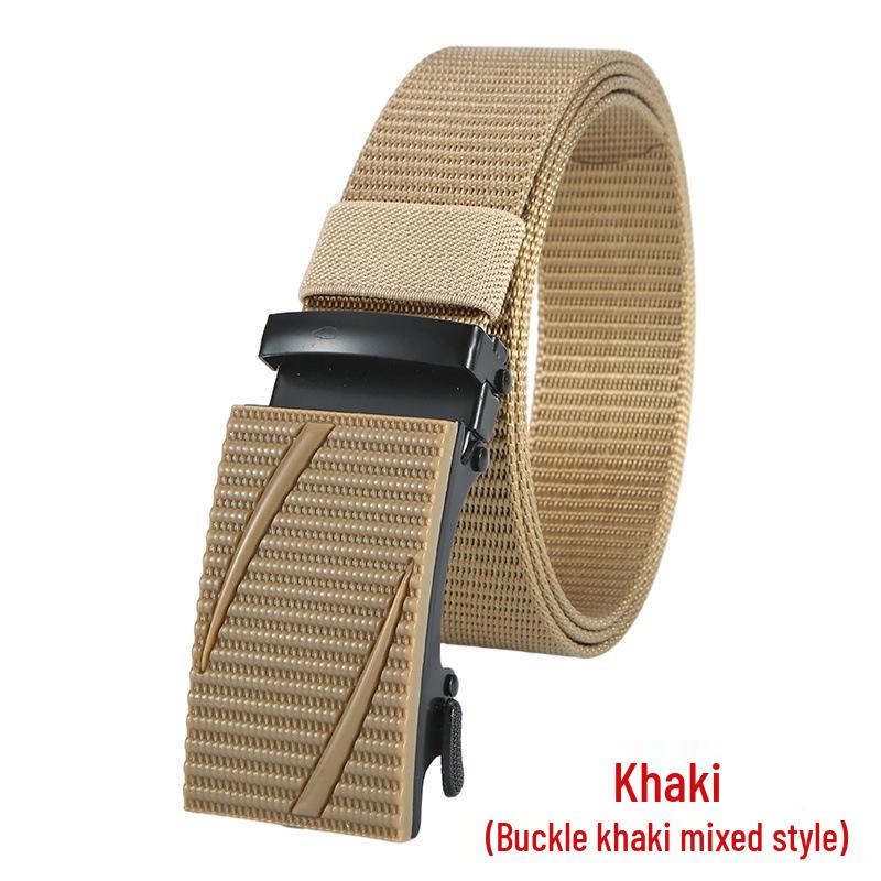 Men's Eco-friendly Nylon Tactical Belt with Automatic Buckle